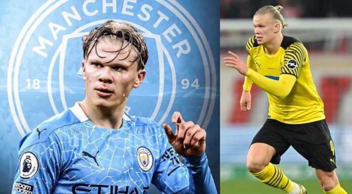 Manchester City confirma acuerdo por Erling Haaland con el Borussia Dortmund