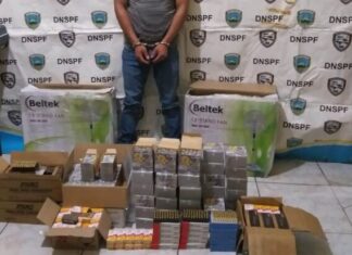 Detienen en Ocotepeque a un hombre con ocho mil proyectiles de diferentes calibres