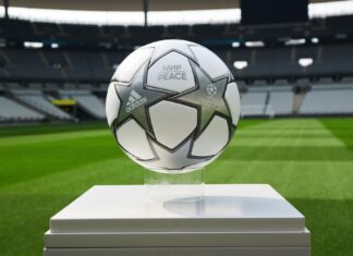 Balón de la final de la Champions tiene grabada la palabra «Paz» y será subastado para ACNUR