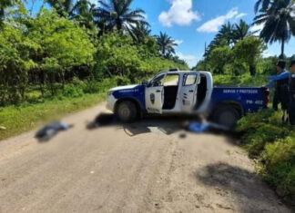 Siguen sin ser capturados responsables de matar a tres policías en Colón