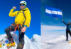 Ronald Quintero, primer hondureño en alcanzar la cima del Monte Everest