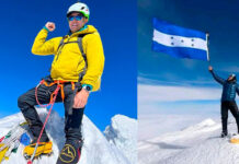 Ronald Quintero, primer hondureño en alcanzar la cima del Monte Everest