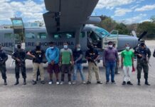 Condenan a 11 años de prisión a cuatro venezolanos y un colombiano por tráfico de 819 kilos de cocaína