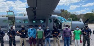 Condenan a 11 años de prisión a cuatro venezolanos y un colombiano por tráfico de 819 kilos de cocaína