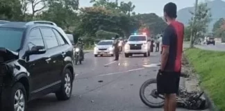 Accidente deja dos personas muertas en la zona norte de Honduras