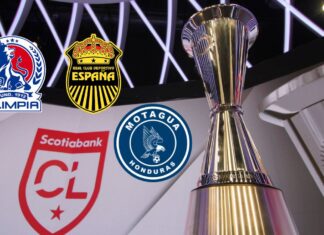 Olimpia, Motagua y Real España ya conocen a sus rivales en Liga Concacaf