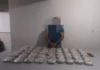 Detienen a un hombre con 45 paquetes de supuesta marihuana en Tegucigalpa