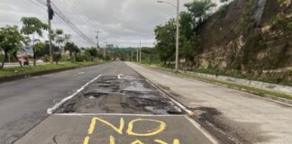 La AMDC anuncia que harán una jornada masiva de bacheos nocturnos en la capital