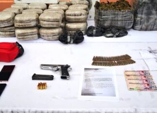 Ministerio Público quema 42.9 kilos de marihuana