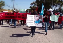 Bases de Libre protestan exigiendo una oportunidad laboral y piden la destitución del gerente de la ENP
