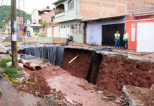 Socavón en colonia Prados Universitarios obligará a demoler parcialmente 4 casas