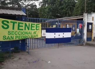 Tomadas las instalaciones de la ENEE en San Pedro Sula por miembros de la STENEE
