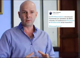 Ministro de Desarrollo Económico anuncia que empresarios maquiladores invertirán $500 millones en el país