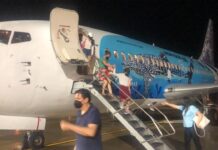 Palmerola recibe aeronave que no pudo aterrizar en Toncontín debido al clima