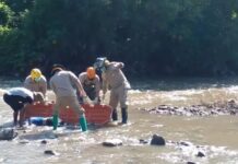 Hallan cadáver de un hombre en el río Choluteca