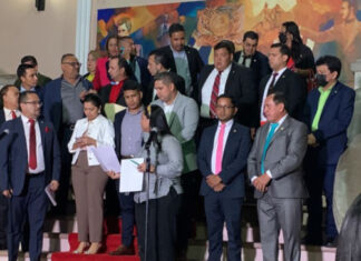 Diputados de Libre afirman que dan un respaldo total a la presidenta Castro y que no existe bancada independiente