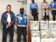 Detienen a una pareja con más de 163 mil dólares y vario celulares en el aeropuerto de Palmerola