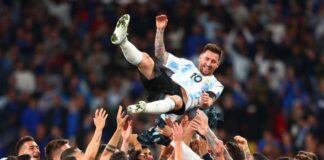La selección de Argentina derrota 3-0 a Italia en la Finalissima