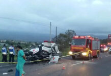 Al menos nueve personas murieron en dos accidentes de viales en Honduras