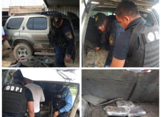 En el compartimiento falso de un vehículo encuentran 5 kilos de cocaína en Colón