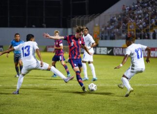 La Sub-20 de Honduras cayó 3-0 ante EE. UU. y se quedó a las puertas de los juegos Olímpicos de 2024