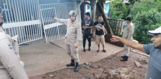 Una decena de viviendas han sido afectadas por los deslizamientos de tierra en la colonia La Esperanza de Tegucigalpa