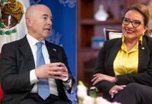 Llega a Honduras el Secretario de Seguridad Nacional de EE. UU. donde abordará los retos migratorios con la presidenta Castro