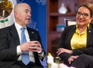 Llega a Honduras el Secretario de Seguridad Nacional de EE. UU. donde abordará los retos migratorios con la presidenta Castro