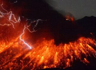El volcán Sakurajima entra en erupción elevando el nivel de alerta al máximo