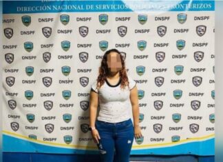 Detienen a presunta marera salvadoreña cuando intentaba salir de Honduras a Guatemala