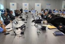 La Policía Nacional se reúne con la Policía Militar para implementar estrategias de seguridad