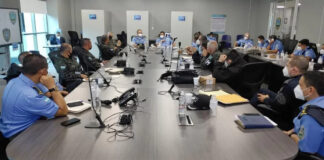 La Policía Nacional se reúne con la Policía Militar para implementar estrategias de seguridad