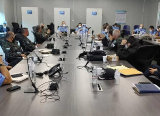 La Policía Nacional se reúne con la Policía Militar para implementar estrategias de seguridad