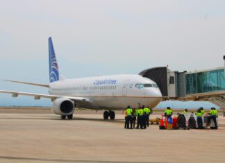 Copa Airlines inicia vuelos nocturnos en el aeropuerto de Palmerola