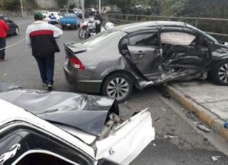 Los accidentes de tránsito son la segunda causa de muerte en el país, según autoridades