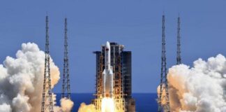 Impactan en el océano Índico los restos del cohete chino Long March 5B