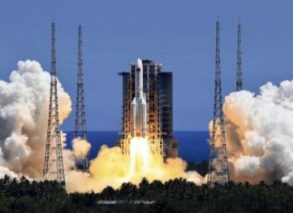 Impactan en el océano Índico los restos del cohete chino Long March 5B