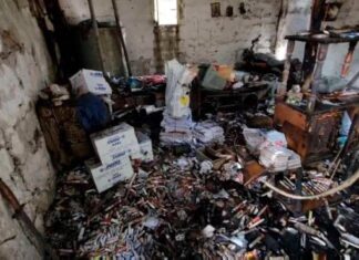 Ascienden a tres las muertes tras incendio de cohetería en Copán