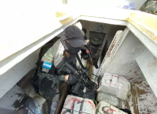 Interceptan un total de 324 kilos de cocaína que transportaban embarcaciones pesqueras en la zona Atlántica