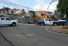 Policía realiza operativos en sector de la capital tras la pista del auto utilizado en masacre