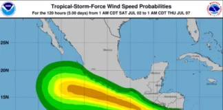 Tormenta tropical Bonnie se aleja del Caribe y alcanza áreas urbanas del Pacífico de Nicaragua