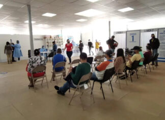 Centros de triaje en la capital están abarrotados de pacientes con Covid-19