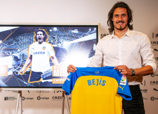 El Valencia confirma el fichaje de Edinson Cavani hasta 2024