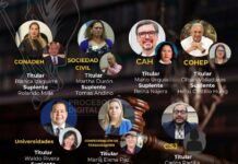 Junta Nominadora de candidatos a magistrados de la CSJ, está integrada