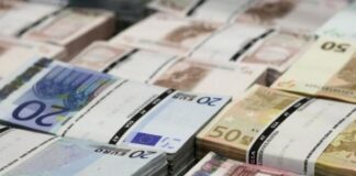 El euro cae de nuevo por la aversión al riesgo
