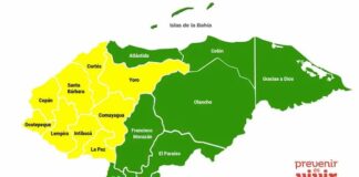 Emiten Alerta Amarilla por 48 horas en noroccidente y occidente