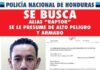 La Policía Nacional capturó al “Raptor” por quien ofrecían una recompensa de 100 mil Lempiras