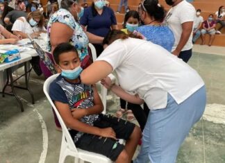 Desde hoy Honduras aplica dosis de refuerzo de vacuna contra la COVID-19 a niños de 5 a 11 años