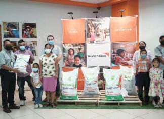 World Vision Honduras entregó más de dos mil kits agrícolas a familias de diferentes departamentos del país