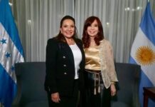 Presidenta Castro se solidariza con Cristina Fernández y reprocha solicitud de condena